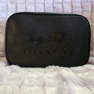 Coach Black Leather Camera Bag